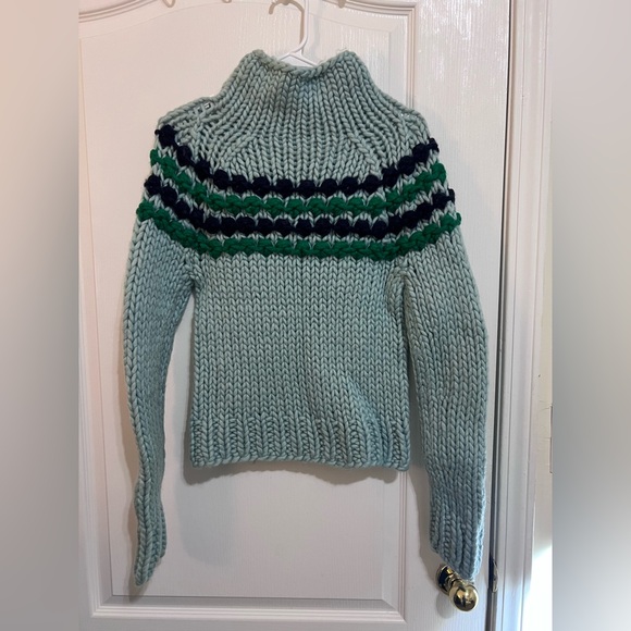 Twinkle by Wenlan Cowl Neck 100% wool Sweater size M - Picture 4 of 8